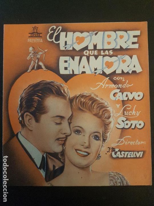 Cine: EL HOMBRE QUE LAS ENAMORA PROGRAMA DE MANO DOBLE - Foto 1