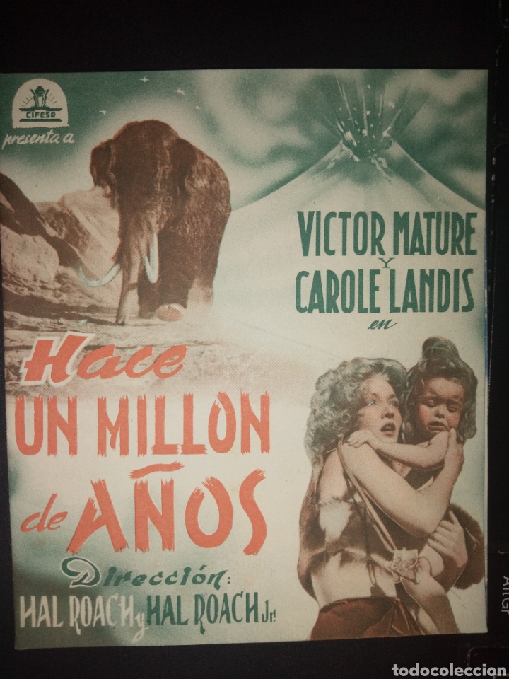 Cine: HACE UN MILLON DE A&Ntilde;OS PROGRAMA DE MANO DOBLE - Foto 1