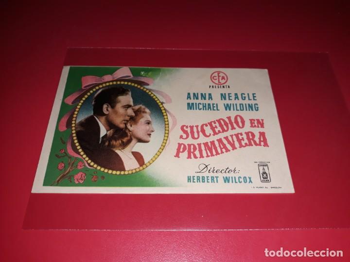 Cine: Sucedio en primavera. A&ntilde;o 1948. - Foto 1