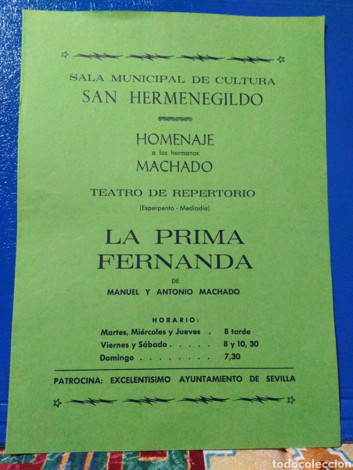 Cine: Lote de 11 programas de mano de teatro - Foto 8