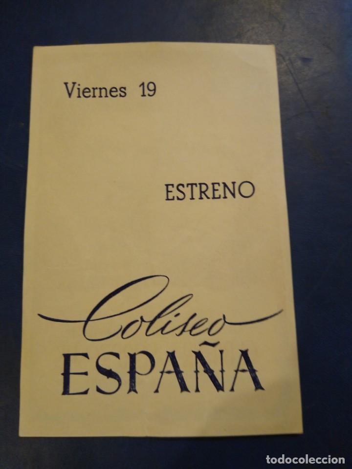 Cine: Programa de cine. El bazar de las sorpresas. Coliseo Espa&ntilde;a.. - Foto 2