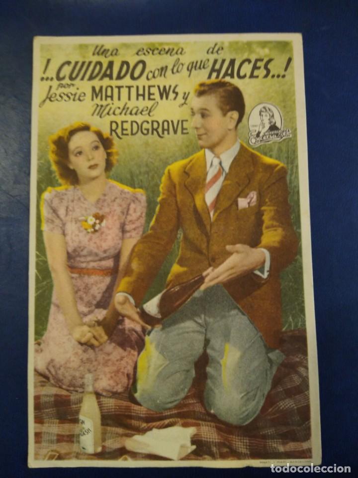 Cine: Programa de cine. Cuidado con lo que haces. Cine Avenida - Foto 1