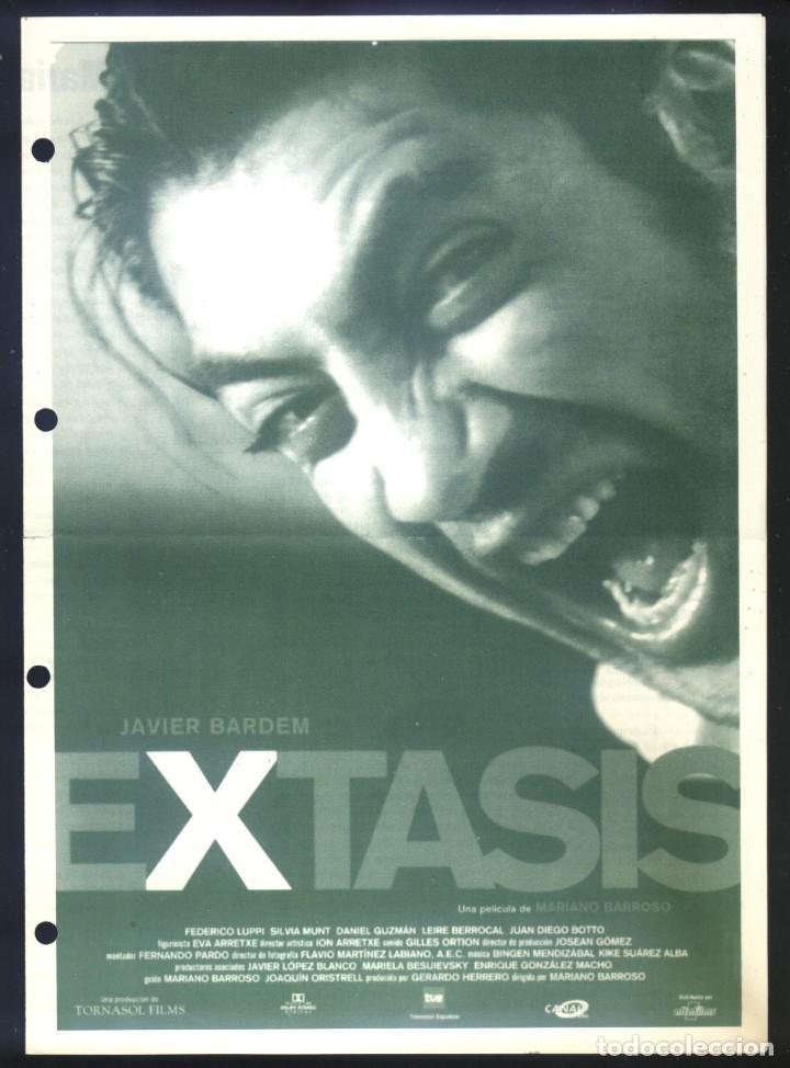 Cine: Q-07504- EXTASIS (LOCAL DOBLE) (CINES VAN GOGH - LE&Oacute;N) Javier Bardem - Federico Luppi