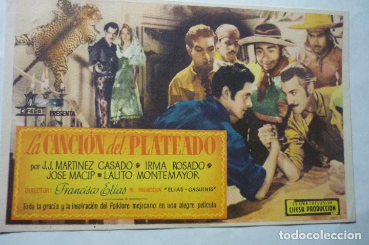 Cine: PROGRAMA LA CANCION DEL PLATEADO - - Foto 1