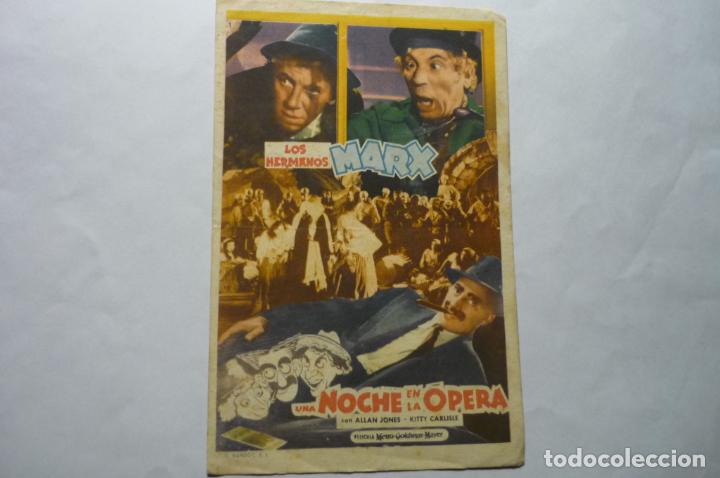 Cine: PROGRAMA UNA NOCHE EN LA OPERA- HNOS.MARX - Foto 1