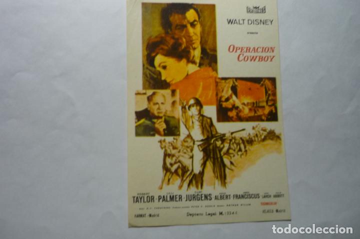 Cine: PROGRAMA OPERACION ROBINSON - ROBERT TAYLOR - Foto 1