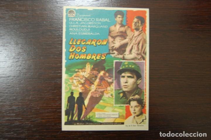 Cine: LLEGARON DOS HOMBRES - Foto 1