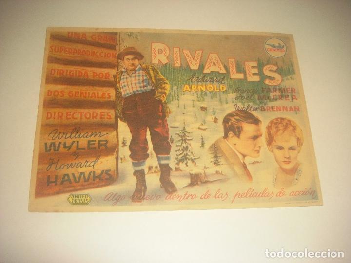 Cine: RIVALES, E. ARNOLD , CINE RAMBLA.