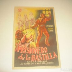 Cine: PRISIONERO DE LA BASTILLA ,J. CIBRIAN , MARTINENSE.