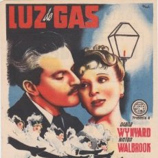 Cine: LUZ DE GAS (CON PUBLICIDAD). Lote 193970015