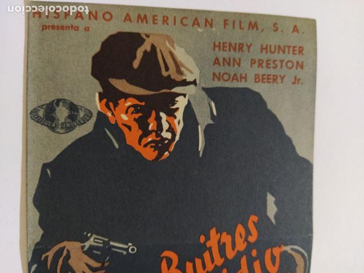 Kino: LOS BUITRES DEL PRESIDIO-PROGRAMA DE CINE DOBLE-VER FOTOS-(V-19.001)