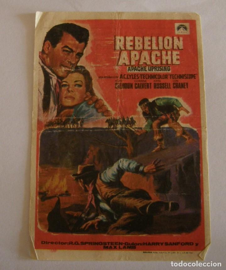 Cine: PROGRAMA DE CINE REBELION APACHE - Foto 1