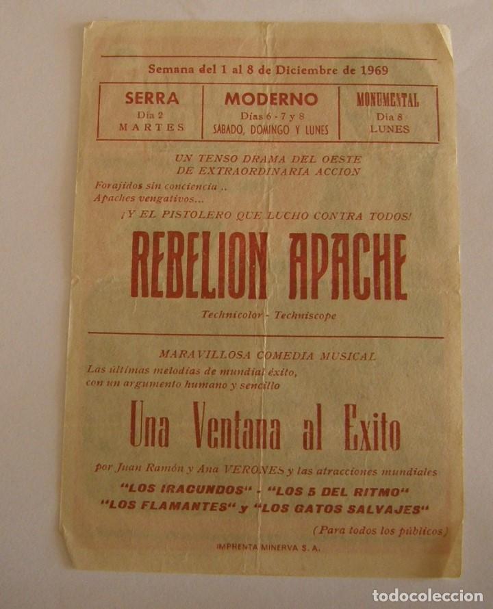 Cine: PROGRAMA DE CINE REBELION APACHE - Foto 2