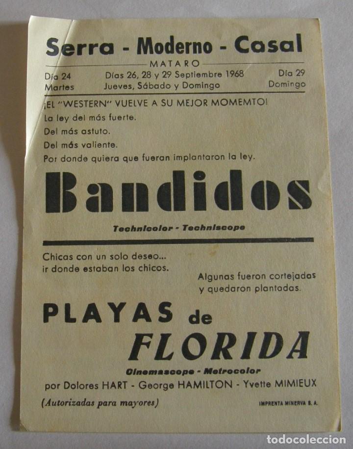 Cine: PROGRAMA DE CINE BANDIDOS - Foto 2