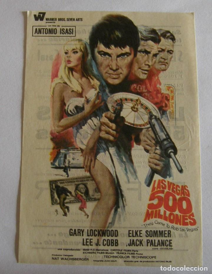 Cine: PROGRAMA DE CINE LAS VEGAS 500 MILLONES - Foto 1