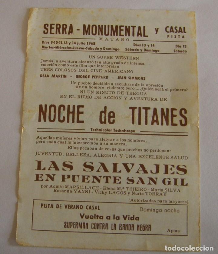 Cine: PROGRAMA DE CINE NOCHE DE TITANES - Foto 2