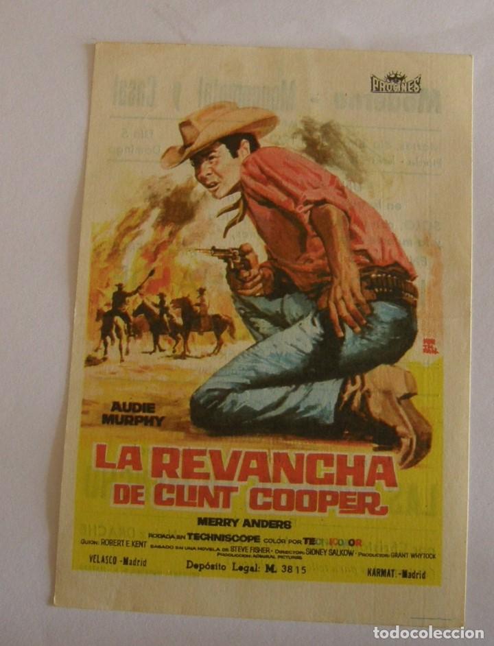 Cine: PROGRAMA DE CINE LA REVANCHA DE CLINT COOPER - Foto 1