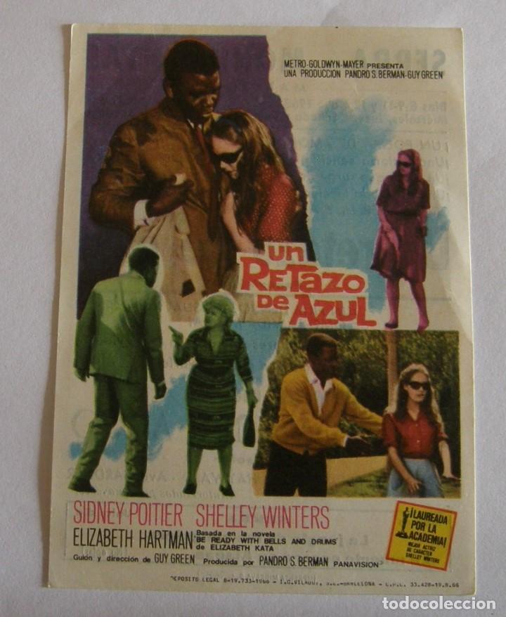 Cine: PROGRAMA DE CINE UN RETAZO DE AZUL - Foto 1