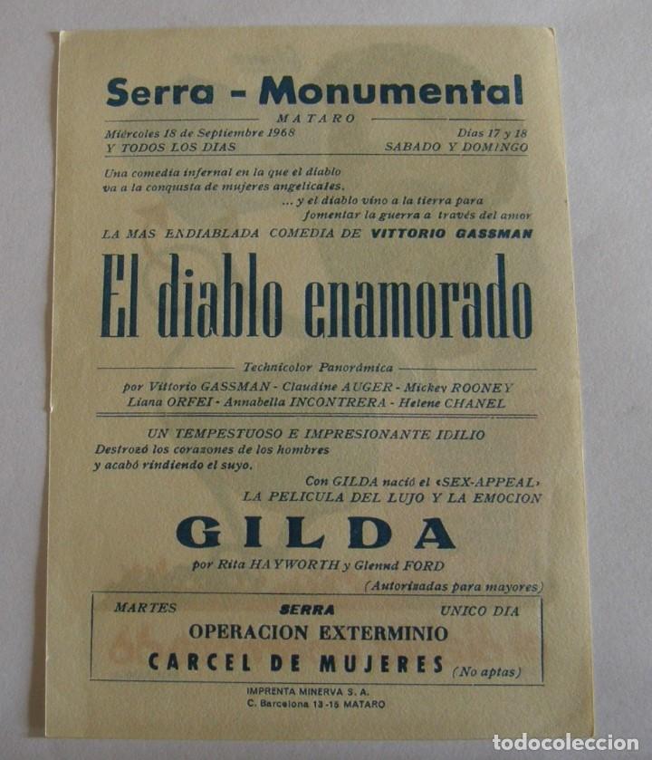 Cine: PROGRAMA DE CINE EL DIABLO ENAMORADO - Foto 2