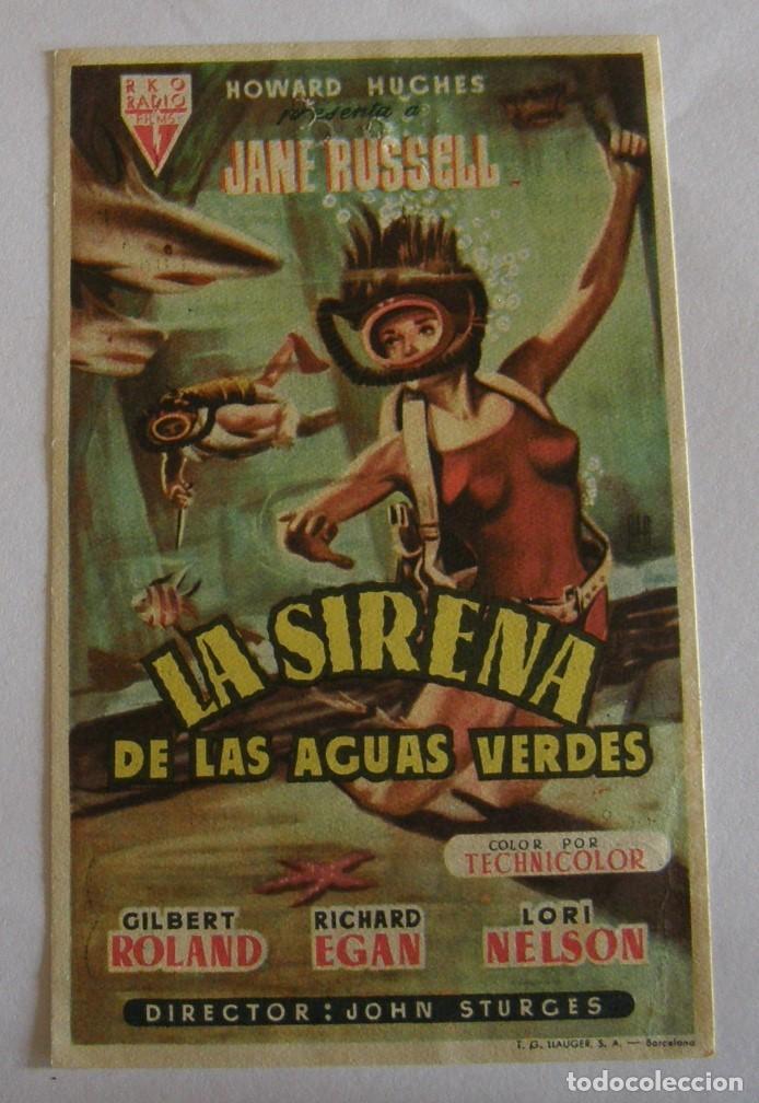 Cine: PROGRAMA DE CINE LA SIRENA DE LAS AGUAS VERDES - Foto 1