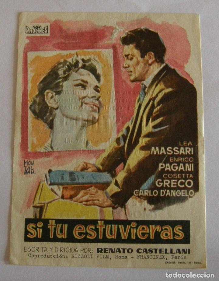 Cine: PROGRAMA DE CINE SI TU ESTUVIERAS - Foto 1