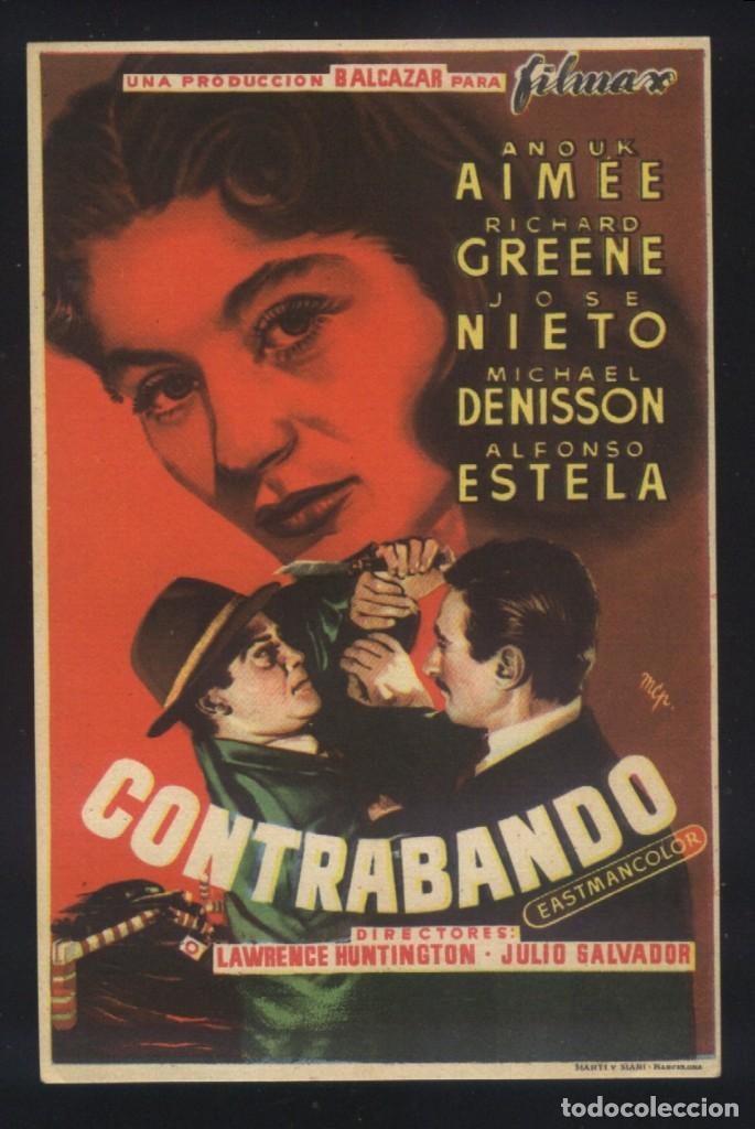 Cine: Q-07215- CONTRABANDO (Contraband Spain) Richard Greene - Anouk Aim&eacute;e - Michael Denison - Jos&eacute; Nieto