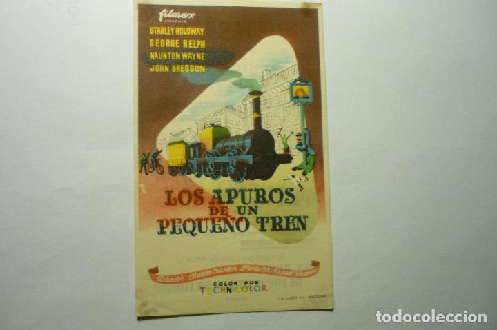 Cine: PROGRAMA LOS APUROS DE UN PEQUE&Ntilde;O TREN - PUBLICIDAD