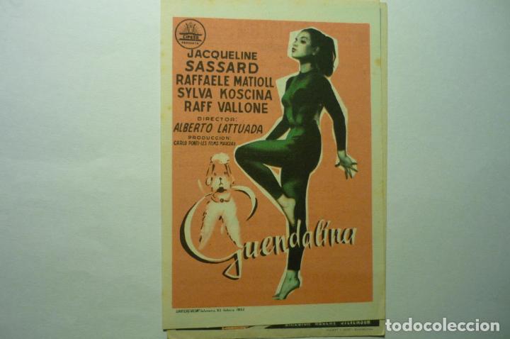 Cine: PROGRAMA GUENDALINA.- SYLVA KOSCINA  PUBLICIDAD - Foto 1