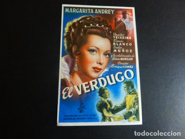 Cine: EL VERDUGO PROGRAMA DE MANO SIN PUBLICIDAD - Foto 1
