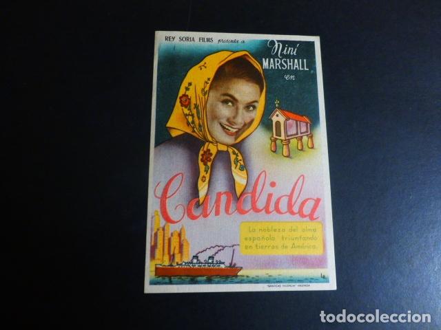 Cine: CANDIDA PROGRAMA DE MANO SIN PUBLICIDAD - Foto 1