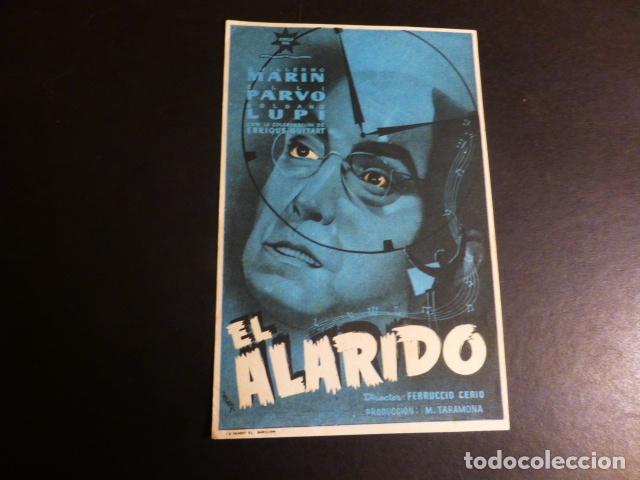 Cine: EL ALARIDO PROGRAMA DE MANO SIN PUBLICIDAD - Foto 1