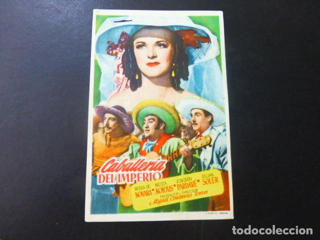 Cine: CABALLERIA DEL IMPERIO PROGRAMA DE MANO SIN PUBLICIDAD - Foto 1