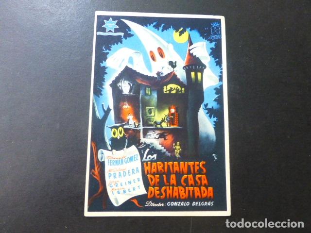 Cine: LOS HABITANTES DE LA CASA DESHABITADA PROGRAMA DE MANO SIN PUBLICIDAD - Foto 1