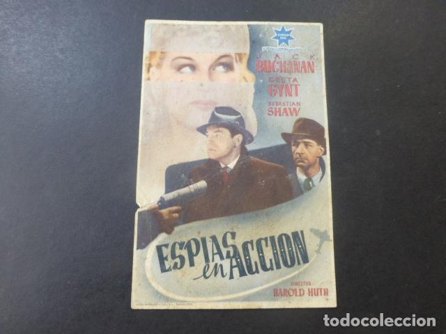 Cine: ESPIAS EN ACCION PROGRAMA DE MANO SIN PUBLICIDAD - Foto 1