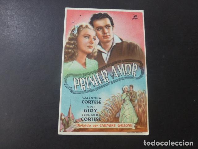 Cine: PRIMER AMOR PROGRAMA DE MANO SIN PUBLICIDAD - Foto 1