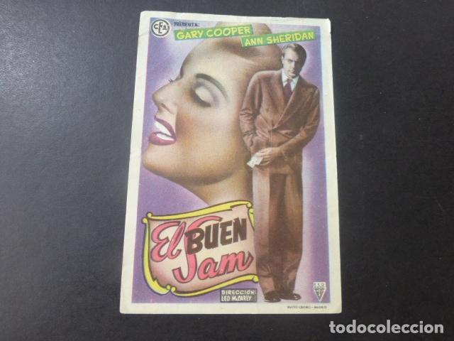 Cine: EL BUEN SAM PROGRAMA DE MANO SIN PUBLICIDAD - Foto 1