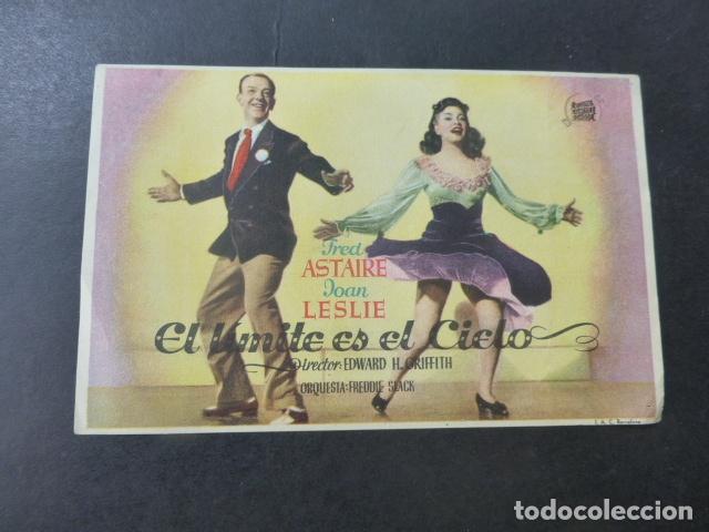 Cine: EL LIMITE ES EL CIELO PROGRAMA DE MANO SIN PUBLICIDAD - Foto 1