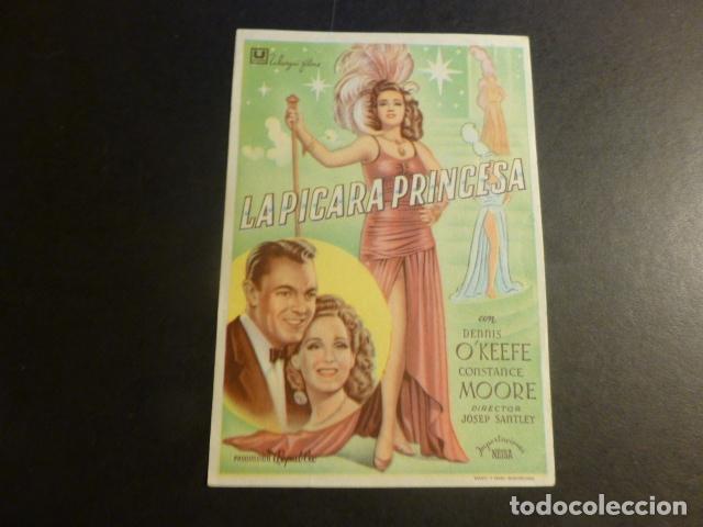 Cine: LA PICARA PRINCESA PROGRAMA DE MANO SIN PUBLICIDAD - Foto 1