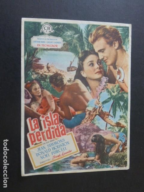 Cine: LA ISLA DE PERDIDA PROGRAMA DE MANO SIN PUBLICIDAD - Foto 1