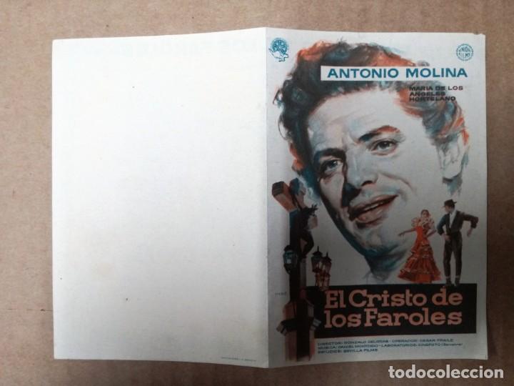 Cine: PROGRAMA DE MANO DOBLE .EL CRISTO DE LOS FAROLES , SIN PUBLICIDAD - Foto 1