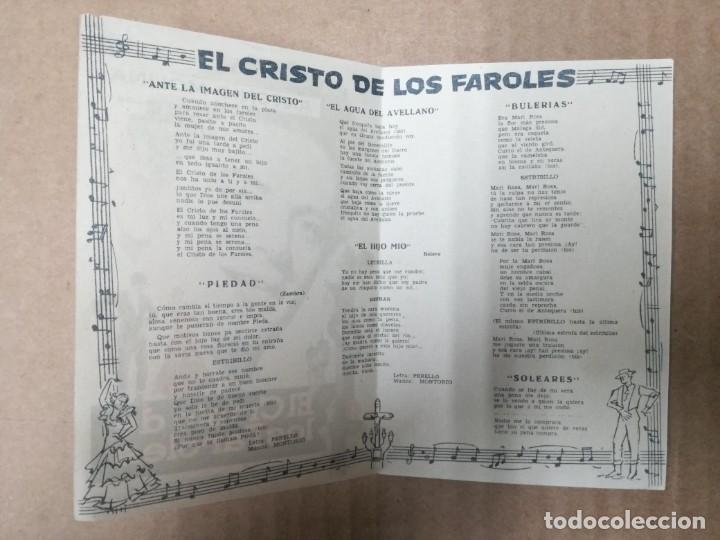 Cine: PROGRAMA DE MANO DOBLE .EL CRISTO DE LOS FAROLES , SIN PUBLICIDAD - Foto 2