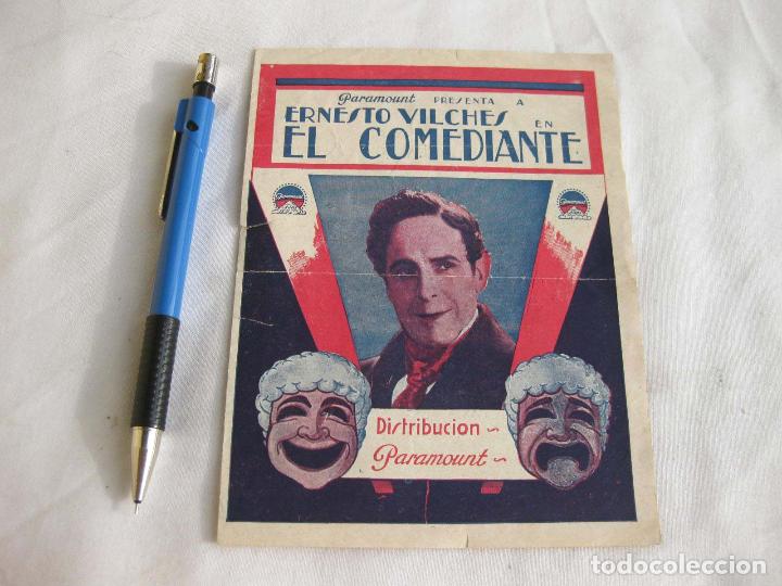 Cine: PROGRAMA DE MANO DE LA PEL&Iacute;CULA EL COMEDIANTE. ERNESTO VILCHES. DISTRIBUCI&Oacute;N PARAMOUNT - Foto 3