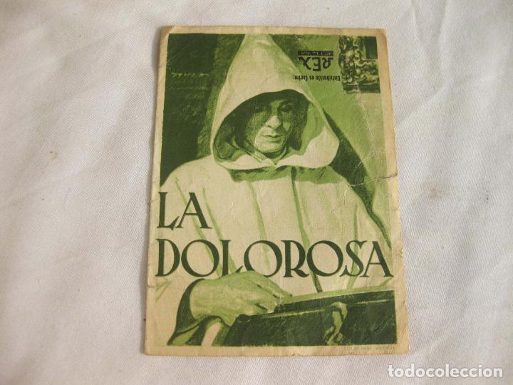 Cine: PROGRAMA DE MANO DESPLEGABLE DE LA PEL&Iacute;CULA LA DOLORODSA - Foto 1