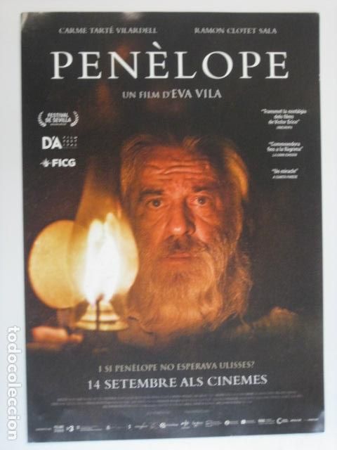 Cine: penelope - folleto de mano original - en catalan - Foto 1