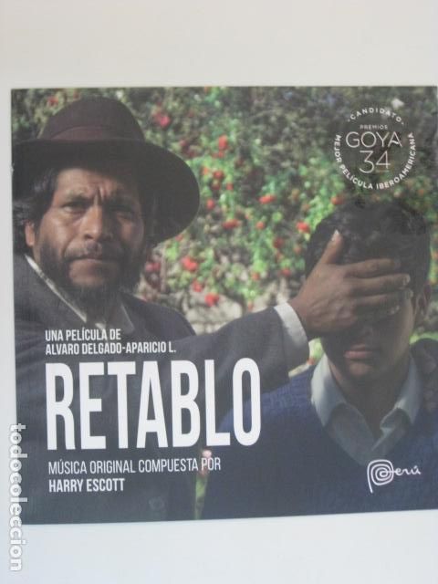 Cine: retablo - folleto de mano original - Foto 1