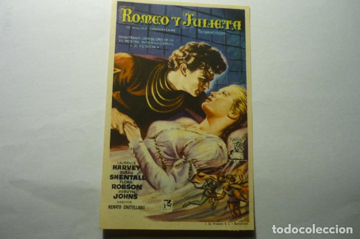 Cine: programa romeo y julieta.-laurence harvey -publividad