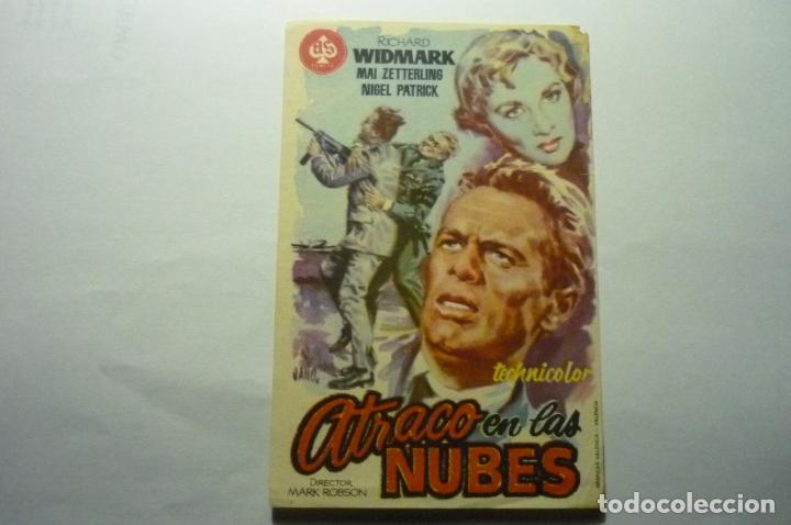 Cine: programa atraco en las nubes.-richard widmark- - Foto 1