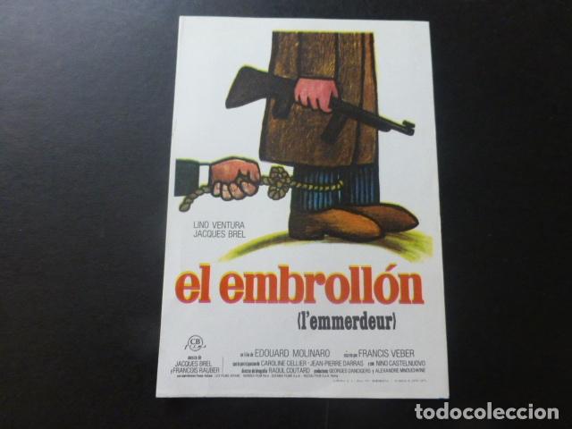 Cine: EL EMBROLLON PROGRAMA DE MANO SIN PUBLICIDAD - Foto 1