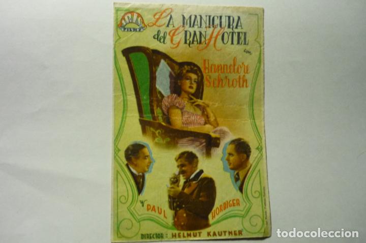 Cine: PROGRAMA LA MANICURA DEL GRAN HOTEL.- PUBLICIDAD - Foto 1
