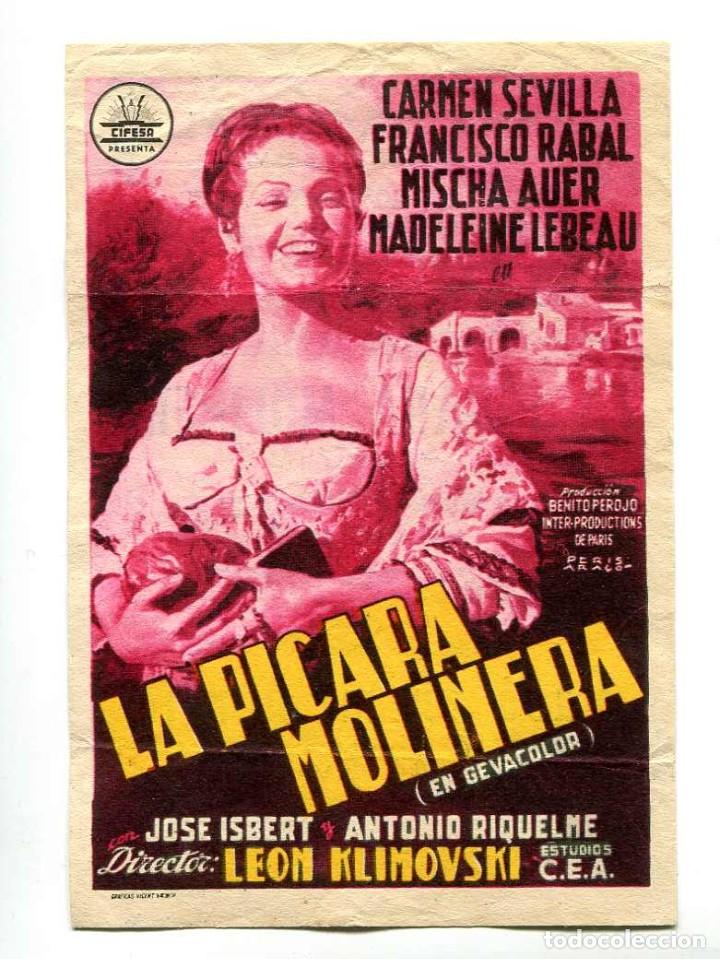 Cine: LA P&Iacute;CARA MOLINERA, con Carmen Sevilla. - Foto 1